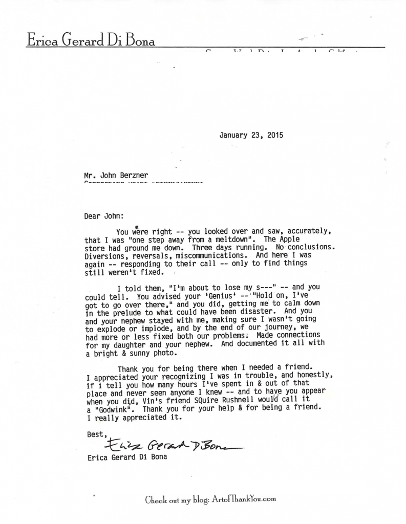 Letter to John B.