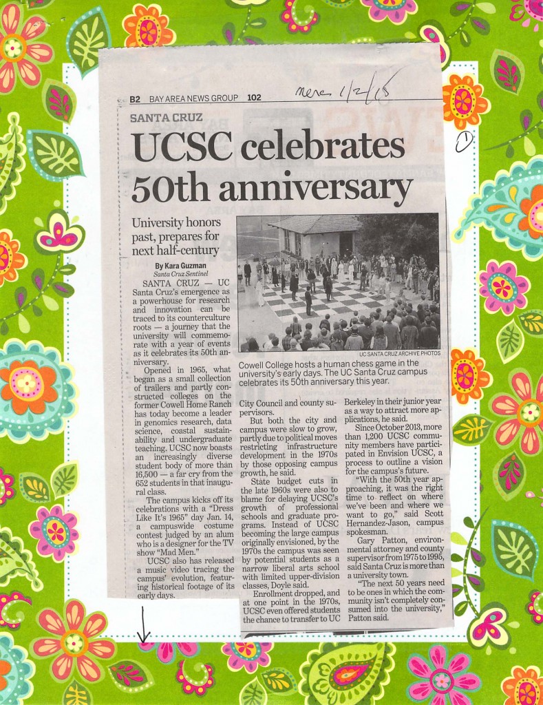 UCSC, 50 years ago 